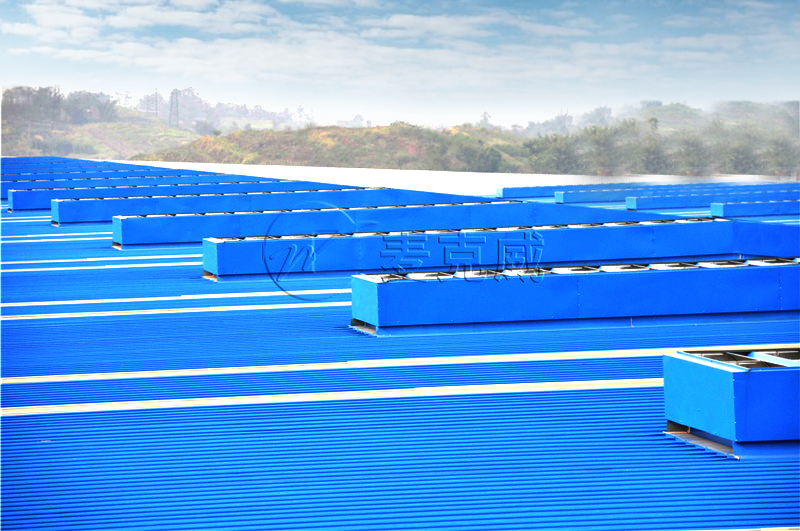 金美尚車業注塑、庫房及聯合沖焊廠房屋頂通風天窗工程