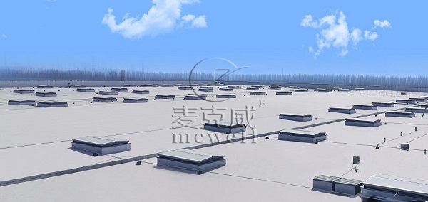 特斯拉三角形上開(kāi)式電動(dòng)排煙天窗