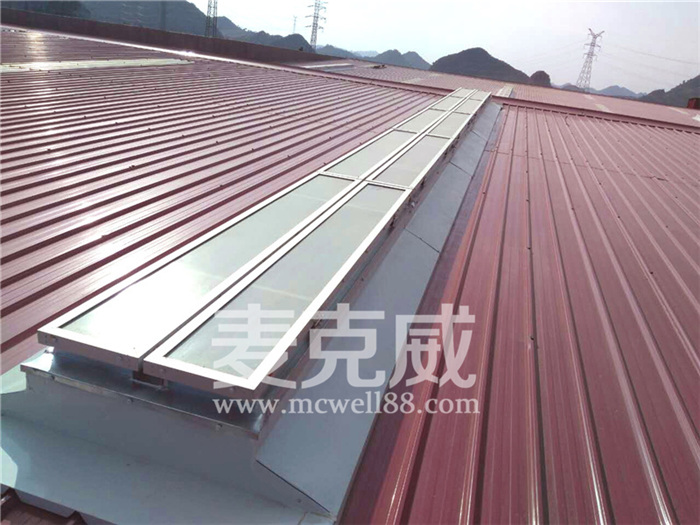 c2t一字型電動采光排煙天窗